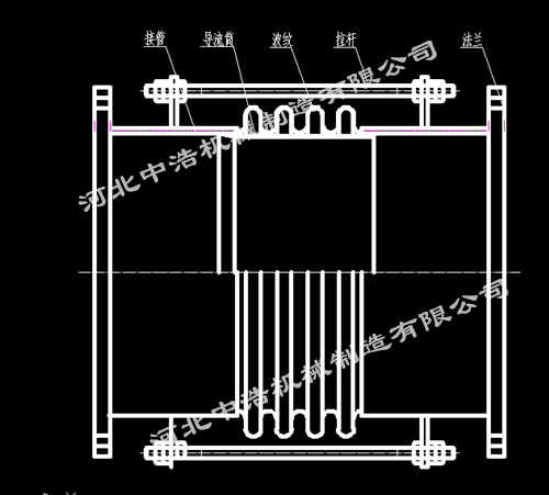 法蘭補(bǔ)償器簡(jiǎn)易圖